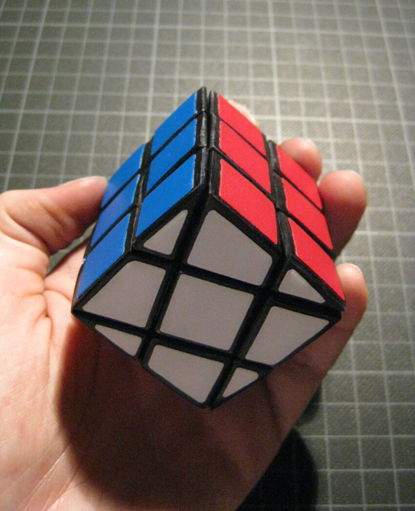 DIY Rubik's Cube Costume