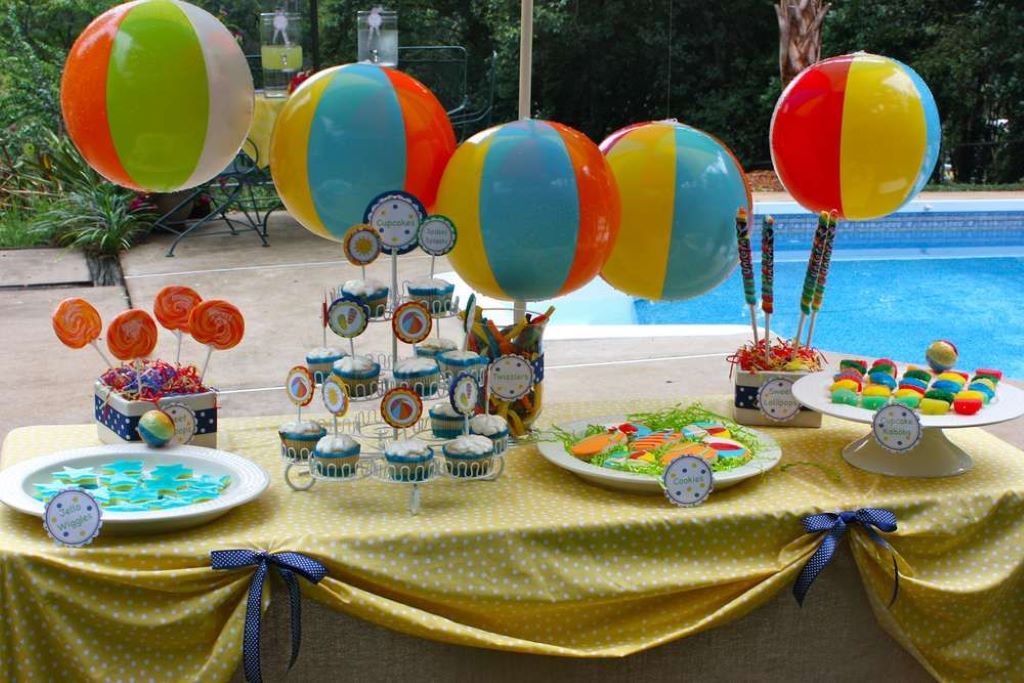 How do you make a pool party special?