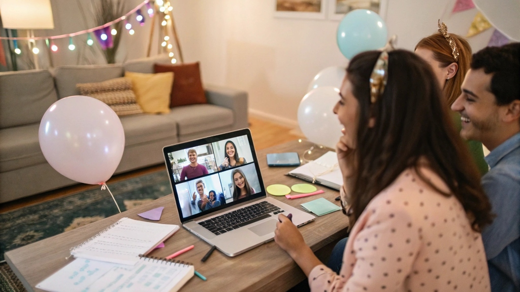 How do you plan a surprise party at home